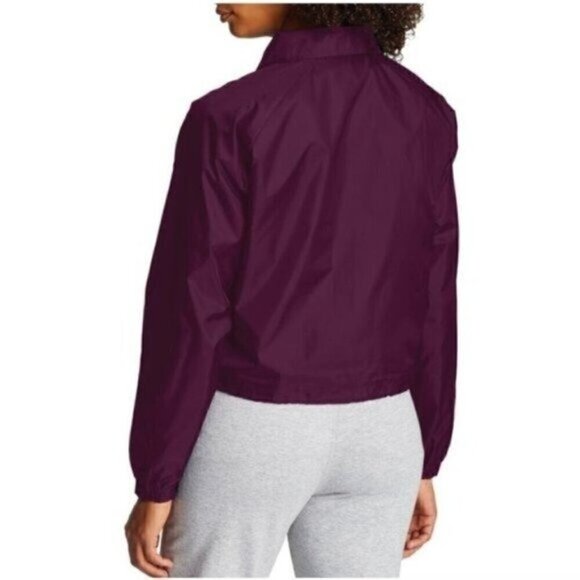 NWOT Champion Purple Windbreaker Jacket Size XL - Picture 3 of 8